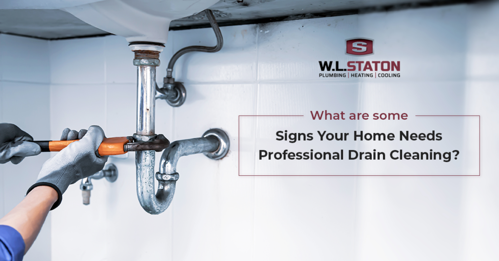 Signs to look for when your home needs professional drain cleaning