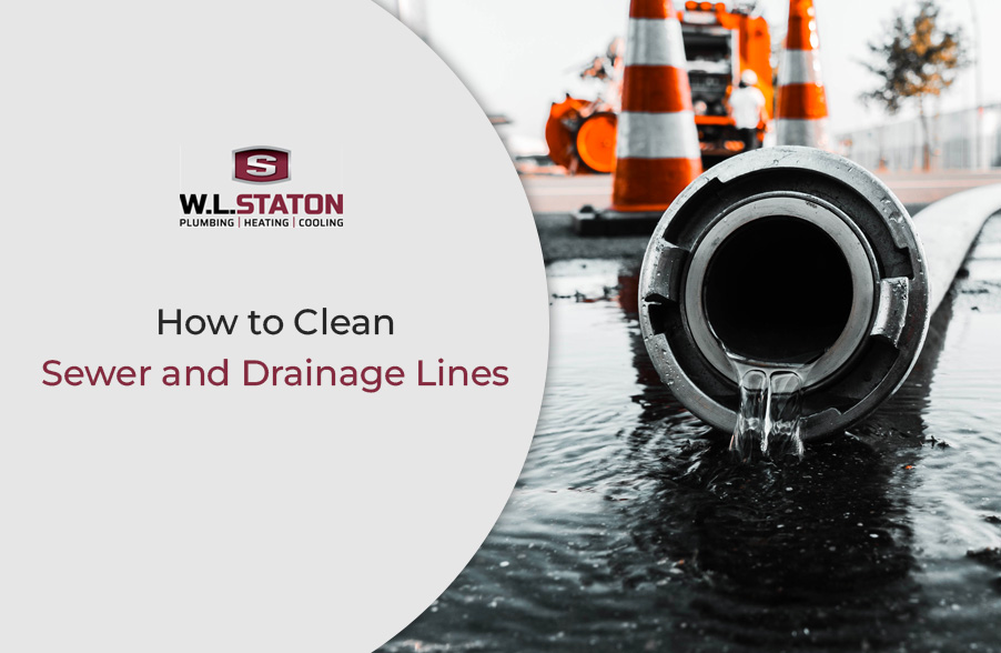 Clean Sewer and Drainage Lines