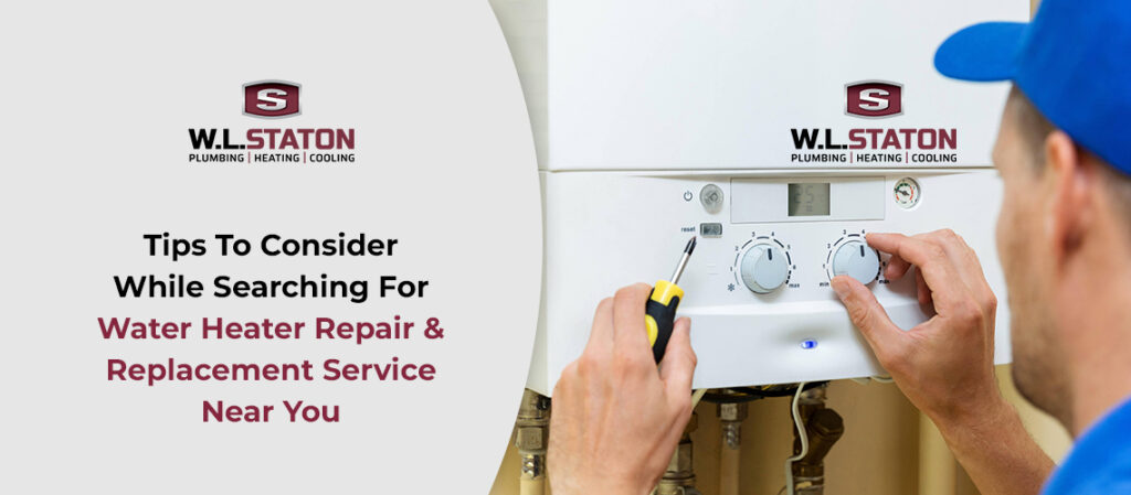 Water Heater Repair & Replacement Service Near You