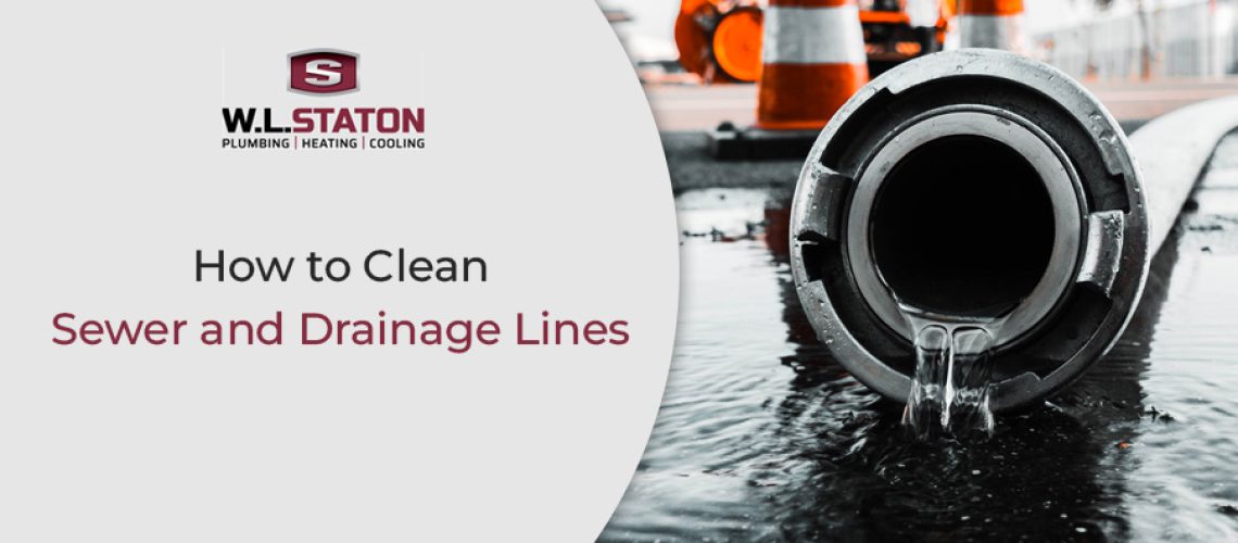 Clean Sewer and Drainage Lines